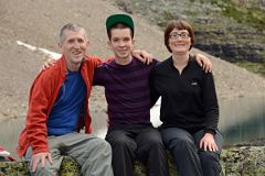 34 Jerome Ryan, Peter Ryan, Charlotte Ryan At Lake Oesa Near Lake O-Hara.jpg